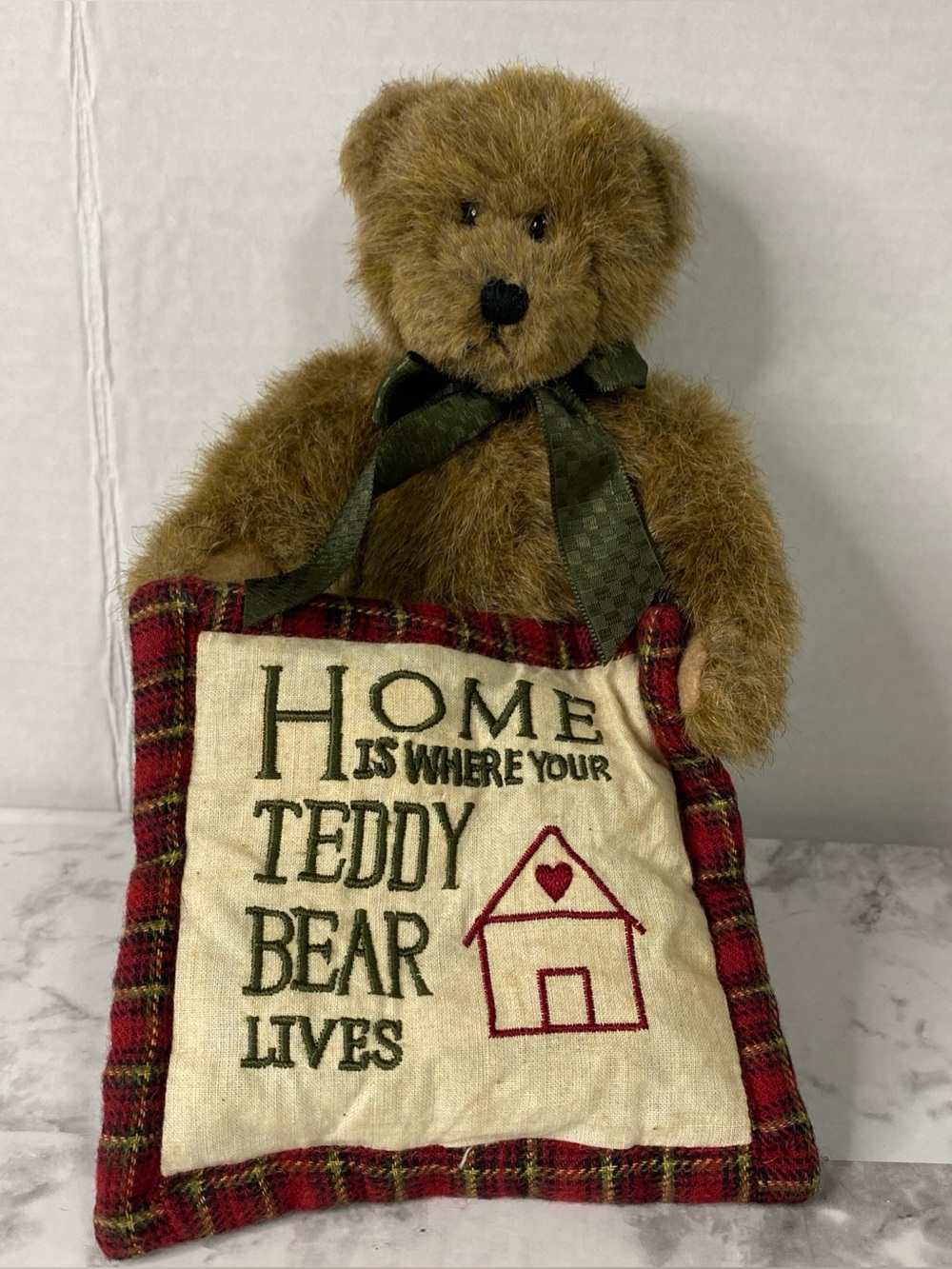 Boyds Bears The Head Bean Collection Home Is Where Your Teddy bear Lives 98-2008